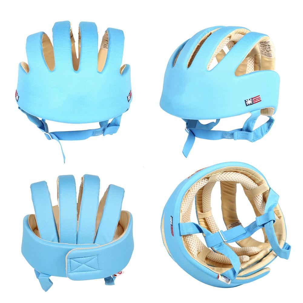 1 шт. 100% хлопок детский уход шапка шлем для малышей младенец девочки мальчики защита