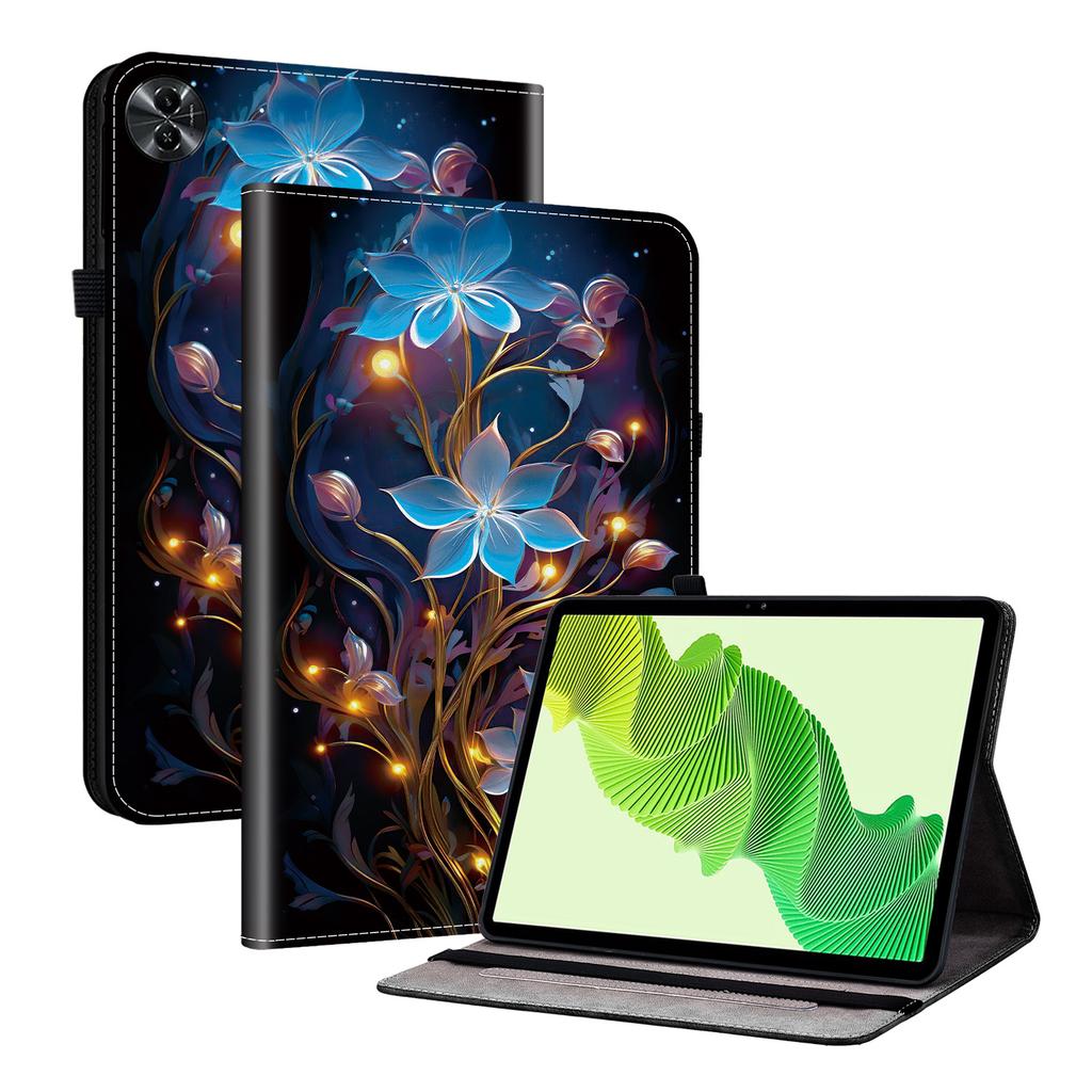 Чехол из искусственной кожи для планшета Realme Pad 2 — 11 стилей! Прочный, с 2 слотами для подставки, держателем для карандашей и слотами для карточек, гибкая задняя крышка из ТПУ