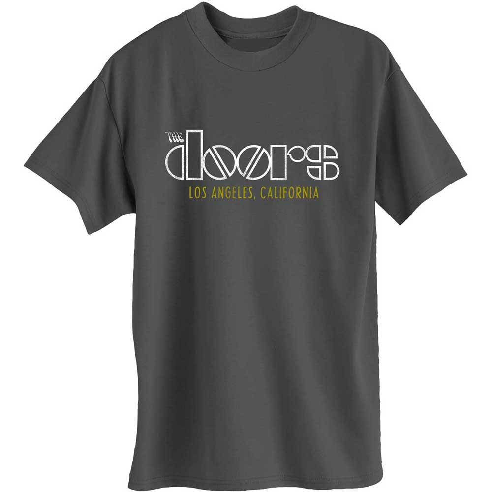 The Doors Unisex Adult LA California Cotton T-Shirt