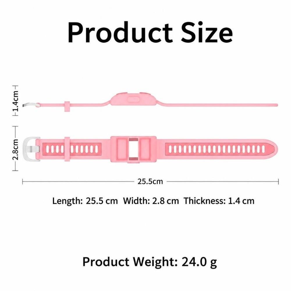 Soft Silicone Strap Adjustable Fitness Tracker Strap Sport Wristband for Hume Band for Men Women