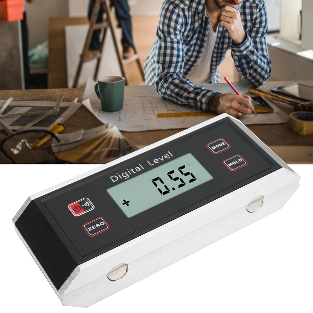 Уровень инклинометр цифровой дисплей полосовой тип наклона коробка угломер транспортир