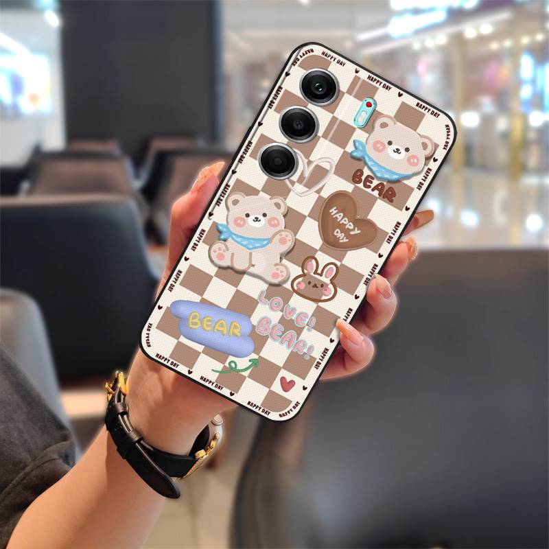 Graffiti Full Wrap Phone Case For Tecno Camon40 Pro 4G/5G/CM6/CM7 Cartoon Dirt-resistant TPU Silicone Phone Protector