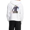 Adidas Neo Sweatshirts Unisex White Hooded Moderate Regular HZ2424