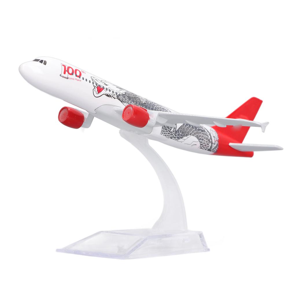 Модель самолета из сплава со стабильной подставкой, имитация, точный масштаб, длина крыла 14 см, модель самолета