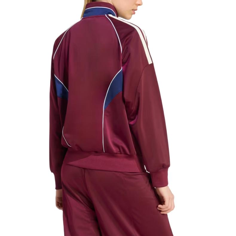 adidas Женская куртка с высоким воротником и молнией, удобная, KV0609