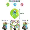 Набор украшений для дня рождения My Singing Monster: флаг, воздушные шары, топперы для торта и многое другое