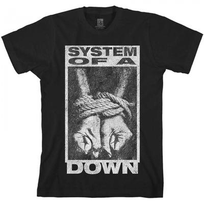Хлопковая футболка унисекс System Of A Down для взрослых