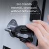 4Pcs Anti-Collision Car Door Lock Buckle Cover Silicone Shock Absorption Car Door Closing Shockproof Cushion Buffering Pad