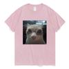 Funny El Gato Meme Sad Crying Cat Munchkin Kitty Meme Trendy Graphic T Shirt Unisex Women Harajuku Streetwear T-shirts Short Sleeve