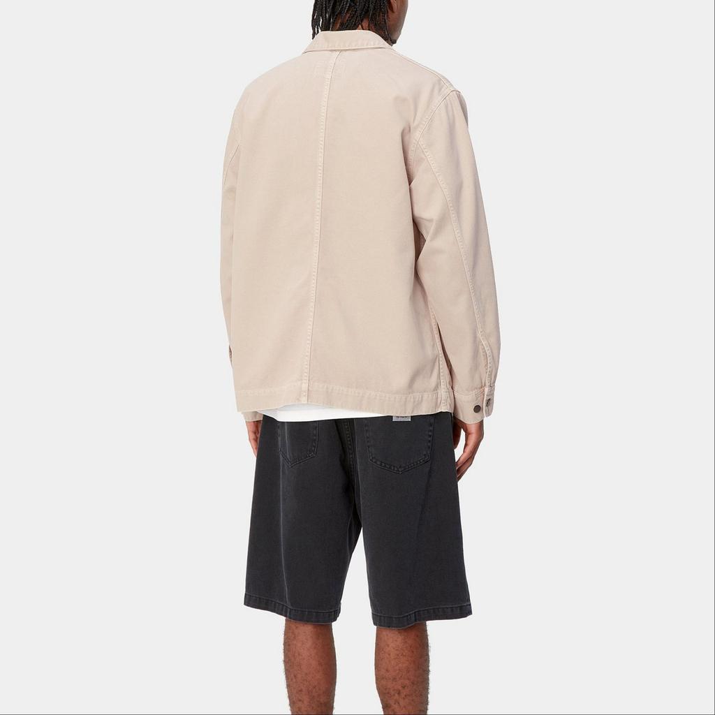 Carhartt WIP Пальто Гарнизон Серия с окрашиванием garment-dyed Мужская куртка Цвет Off-White I033114-1YC-4J