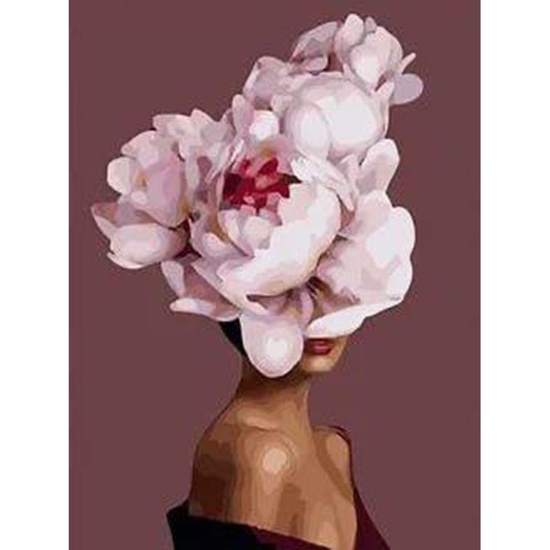 Алмазная вышивка 5d Простая модная алмазная живопись для девочек Мозаичная фигурка вышивка крестом Diy Ремесла Украшение дома 40*5