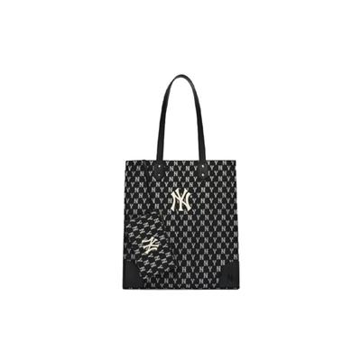 Коллекция Monogram Комбинированная сумка из полиэстера, Сумка-тоут, Сумка для покупок, Сумка, Сумка через плечо Большая Унисекс Черная Повседневная