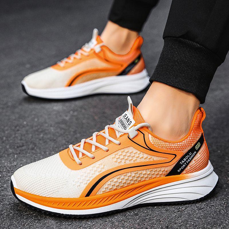 2024 Casual Shoes for Men Fashion Sneakers Breathable Comfortable Running Shoes Outdoor Lace-up Walking Training Tennis Shoes