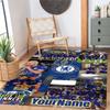 Chelsea Fc Customizable Name Floor Rug Office Rug Suitable For Kitchen Dormitory Foyer Entryway Antislip Carpet Office Home Decor