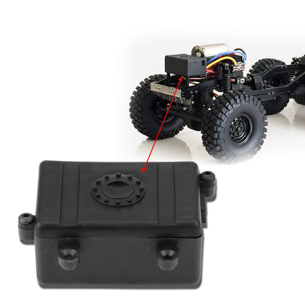 Plastic Box, Light Radio ESC Receiver Box for -4 SCX10 90027 SCX10 II 90046 90047
