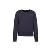 FW23 Повседневная толстовка с длинным рукавом и круглым вырезом, с узором из букв с логотипом, женская толстовка, темно-синяя, 3DYM17-YJEPZ-1593
