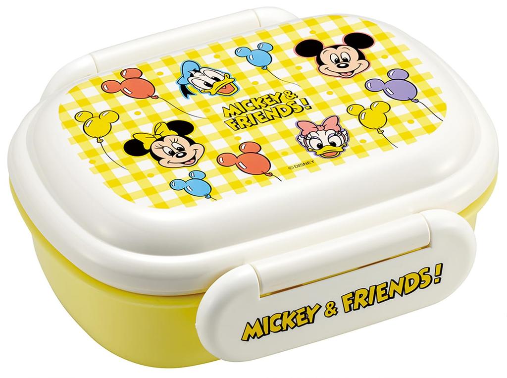 Skater Small Lunch Single Perfect for Filling Made in Disney Mickey Friends Balloon QAF1AG68950 Kids' Box, Tier, 270ml, Dome-Shaped, Kids' Lunches,