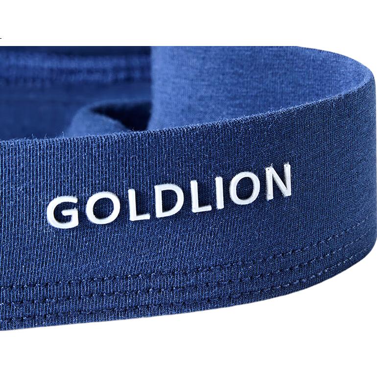 Goldlion Мужское нижнее белье, Антибактериальные трусы-брифы из чистого хлопка 7A, Дышащая ластовица, Удобные впитывающие пот шорты для меня