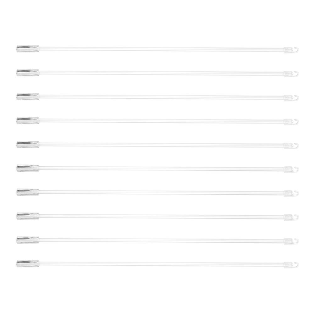 10 шт. штанга для венецианских жалюзи без инструментов с крючком для жалюзи ручка пластиковая вертикальная