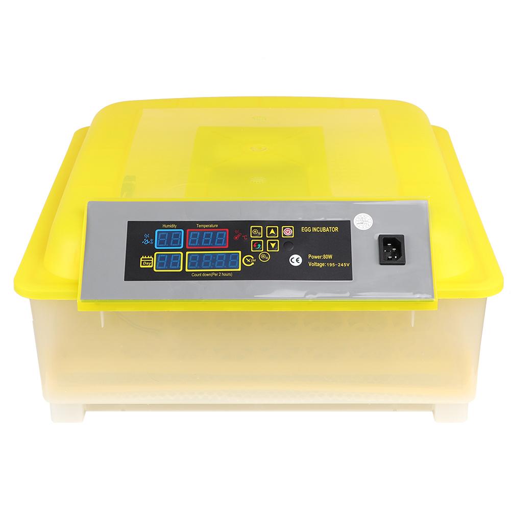 56 яиц Single Power Small Home Куры Утки Птицы Полностью Автоматический Интеллектуальный Контроль Температуры