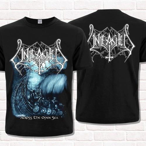 Unisex shirt Cotton Oversize Large Size Death Viking Metal Unleashed Across The Open Sea 19