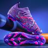 Spot for Cross-border New Football Shoes Men's Wholesale Adult FG Long Nails TF Broken Nails Artificial Grass Training Shoes Wholesale