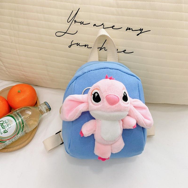Backpack Cartoon Stitch Doll Schoolbag With Adjustable Shoulder Bags Straps