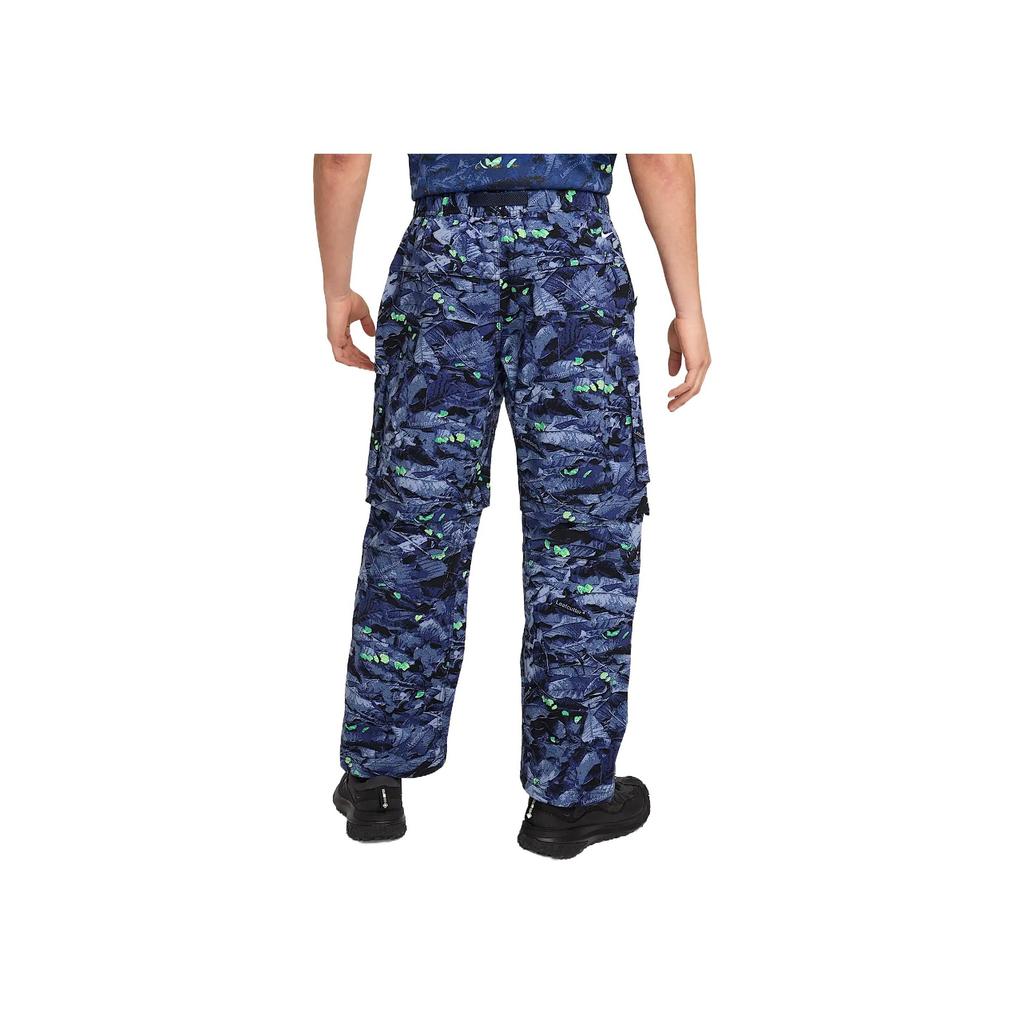 Nike ACG Smith Summit Breathable Comfortable Skin-Friendly Soft Waterproof UV-Resistant Cargo Pants Men pants Midnight-Navy Void-Blue Black HQ0199-410