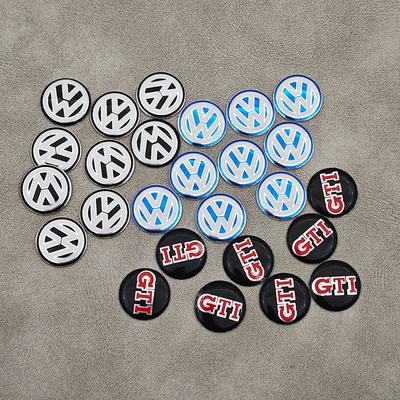 Для VW Volkswagen Jetta MK5 Golf 10 шт. 14 мм Значок автомобиля Наклейки на ключ Значок Аксессуары Для Volkswagen VW Touran Beetle Golf Passa