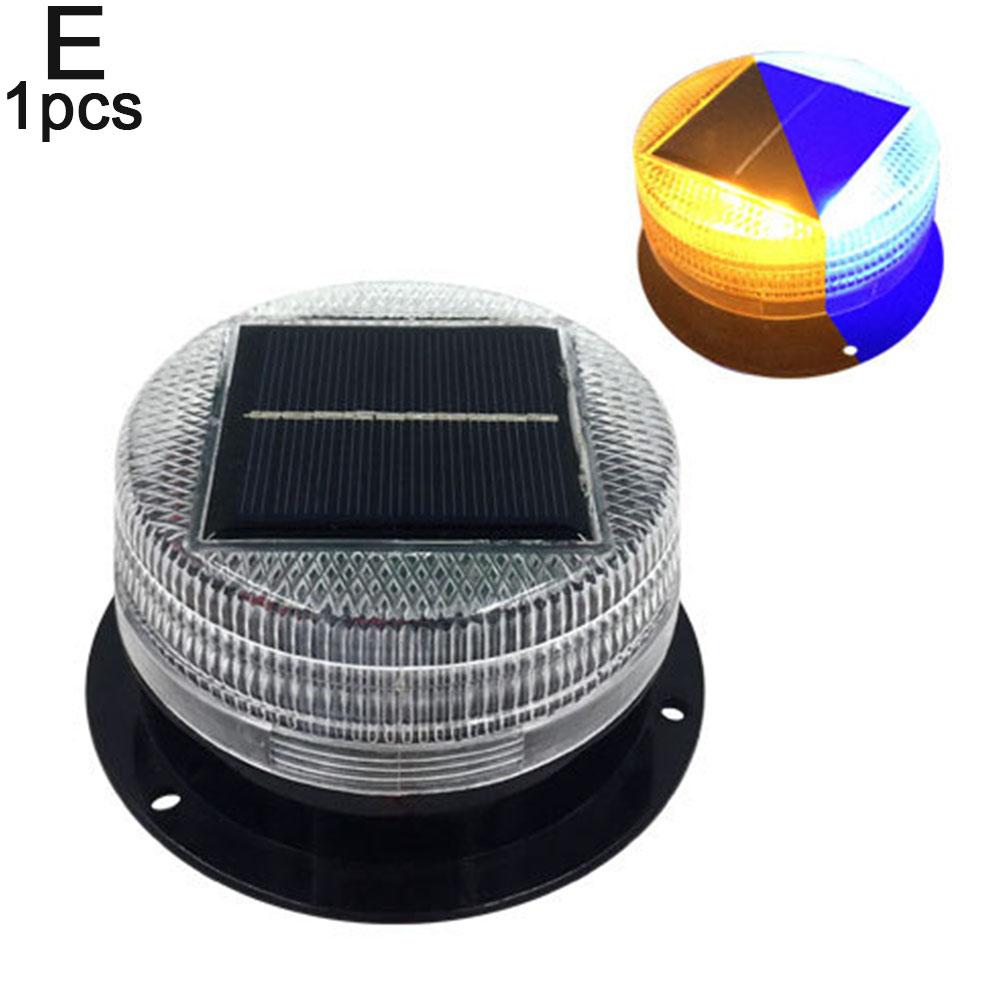 Solar Magnetic Warning Light Car Truck Vehicle Wireless Strobe Beacon Flashlight Emergency Signal Night Sensor Flashing