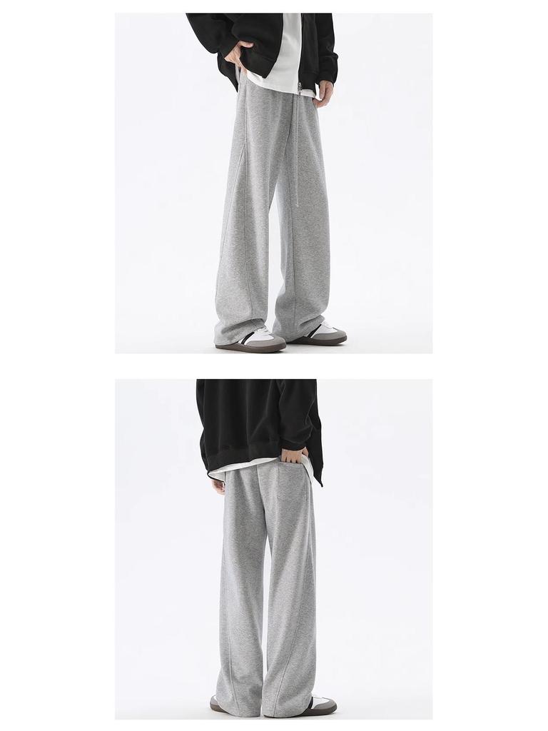 Men's Casual Japanese Wide-Leg Pants - New Spring/Autumn Slim, Loose-Fit, All-Match Style.