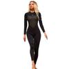 Women's 3MM Long Sleeve Wetsuit - Warm, Cold-Proof One-Piece for Snorkeling & Surfing; Sun & Jellyfish Protection Suit