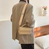 Casual Solid Color Shoulder Bag Spring and Winter New Casual Handbag Fashionable Simple Messenger Small Square Bag