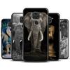 Baby Elephant Moon Phone Case For Xiaomi Redmi Note 11 10 8 9 Pro 8T 9S 10S Coque For Redmi 10 9 9C 9A 9T