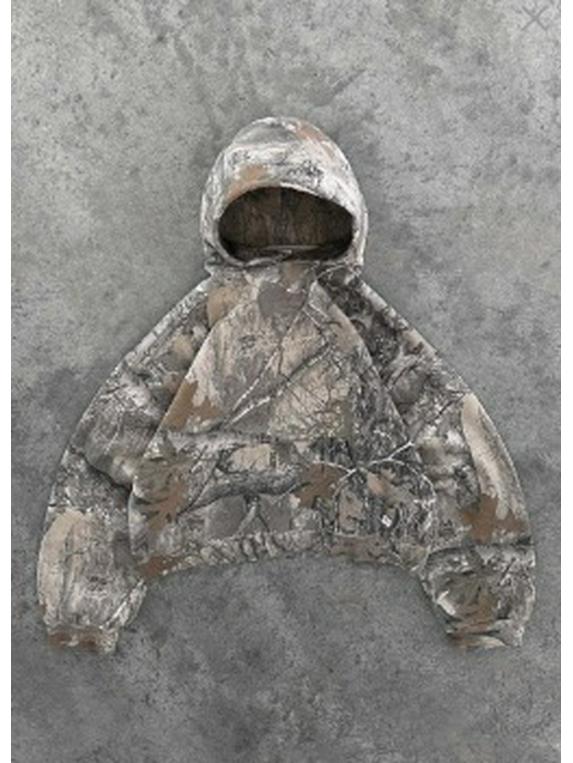 Y2K Retro Leopard Print Hooded Sweatshirt - Unisex Harajuku Hip-Hop Style Pullover