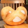 45CM Creative Lifelike Cookie Pillow Living Room Sofa Funny Cushion Lovely Biscuit Shape Plush Bedroom Bed Waist Toy