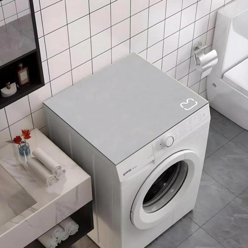 Коврик для стиральной машины, нескользящий коврик для слива кофе, твердые коврики для духовки, пылезащитные коврики для холодильников, впитывающий декор для ванной комнаты