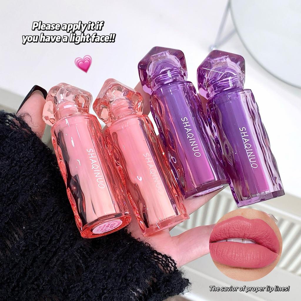 SHAQINUO Хлопковый матовый вельветовый мусс для губ