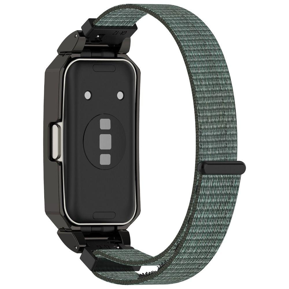 Новый нейлоновый ремешок-петля на замену, регулируемая металлическая рамка, мягкий ремешок для часов, аксессуары для умных часов Huawei Band 10/9/8