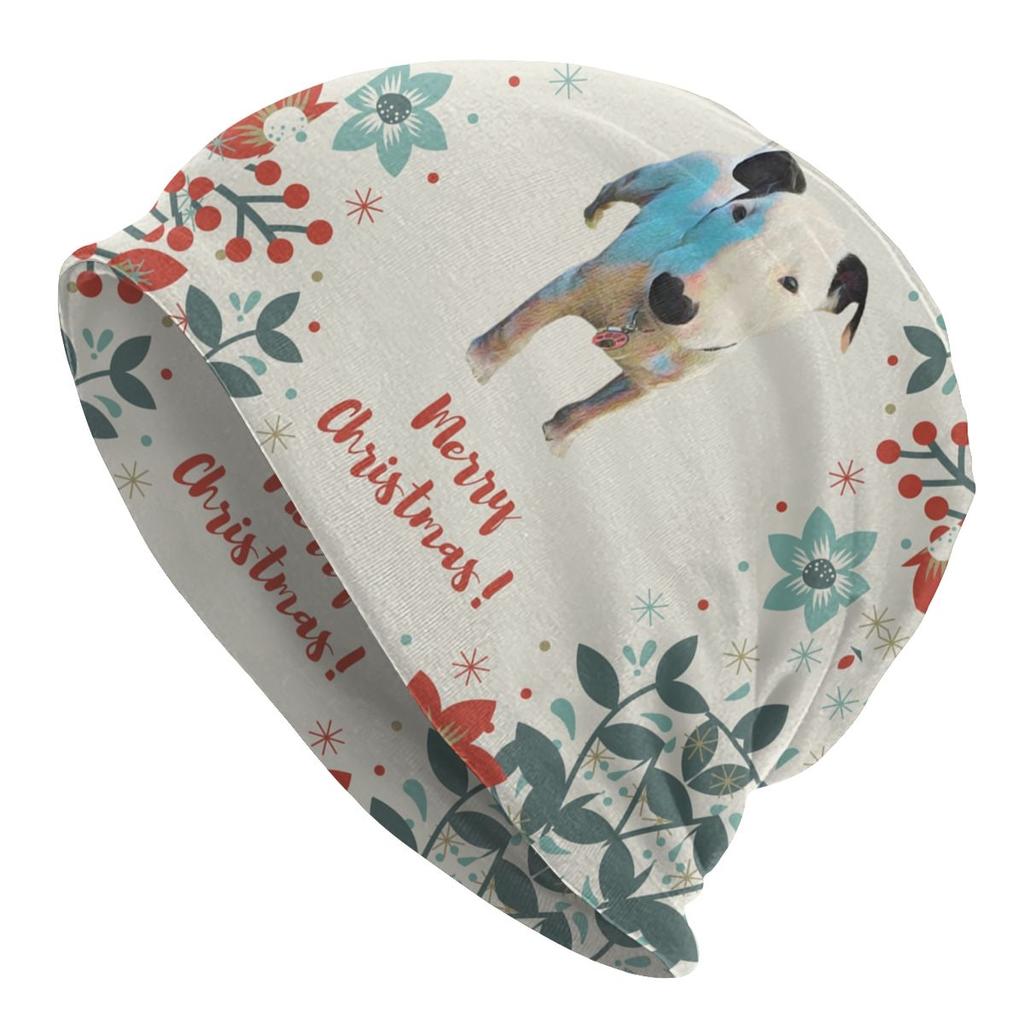 Шапки-бини с напуском для спящего бультерьера, собаки, женские шапки унисекс с животными, щенками, хип-хоп, вязаные шапочки с черепами, шапки для зимних лыж