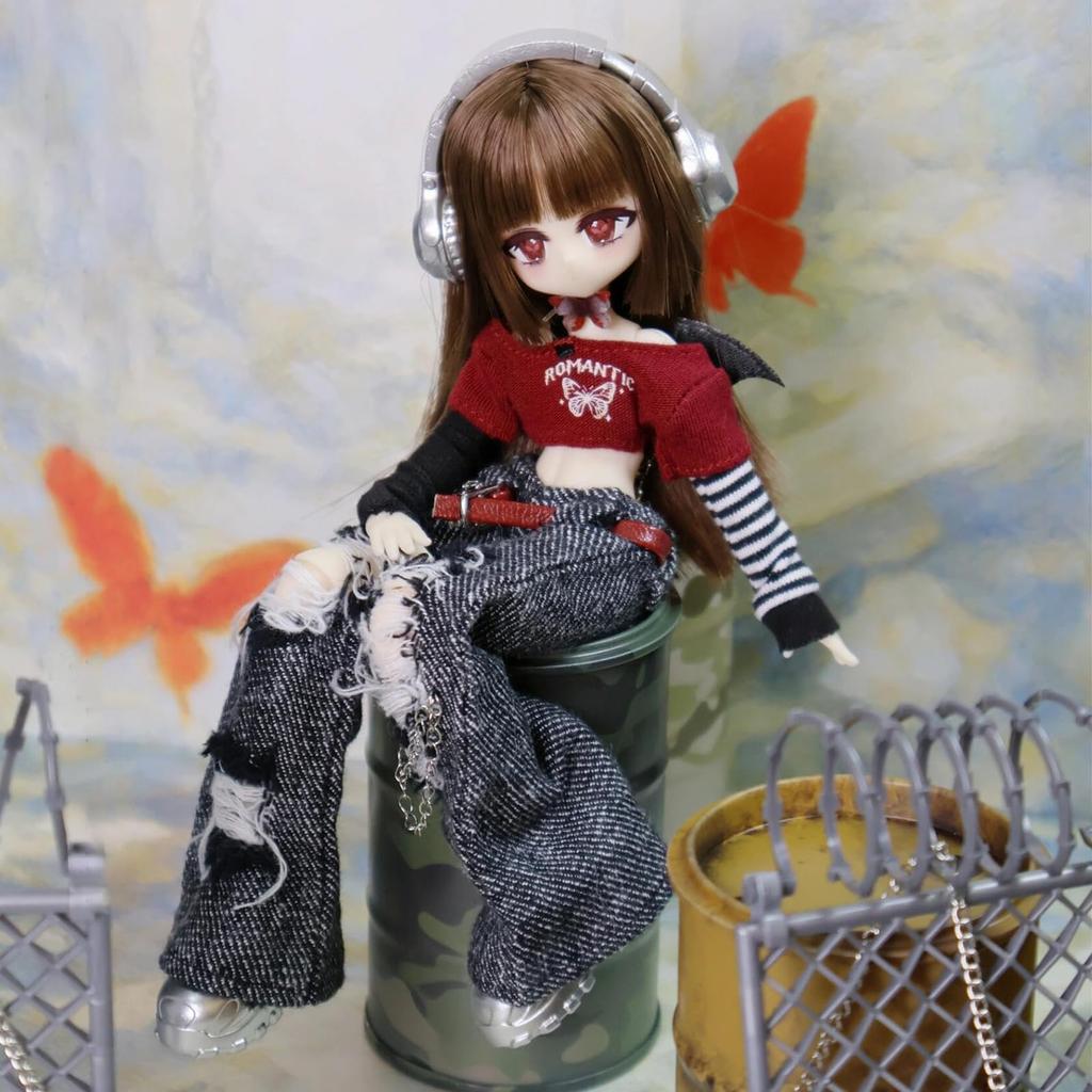 MJD Кукла Масштабная Подвижная Аниме Для Возраста 15 и Сделано из ПВХ Включает Коллекционную Бабочку Запретная Зона Фигурка 1/8, 20 см, Вверх, и АБС, Одежда, Фигурка,