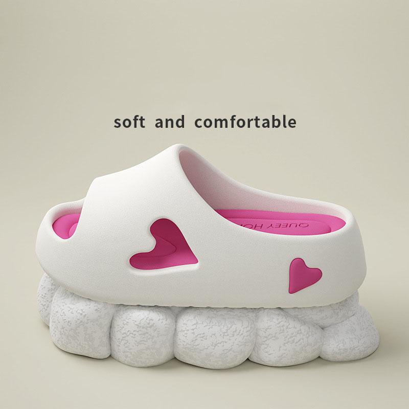 Fashion New Arrival 6 Cm Platform EVA Slipper Women's Light Summer Slides Woman Chunky Home Bath Shoes Girls Garden Clogs Mute Slippers