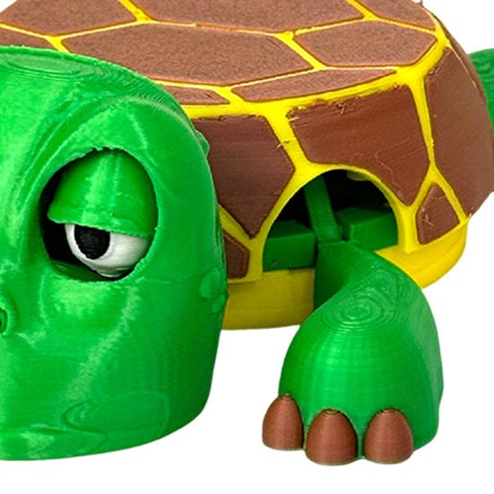 Turtle Coasters 3D Printed Funny Crushed Sea Turtle Coasters Coastal Ocean Beach Decor Gift for Home Office Parties