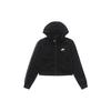 Hooded Long Sleeve Jacket Women Jackets Black CJ2323-010