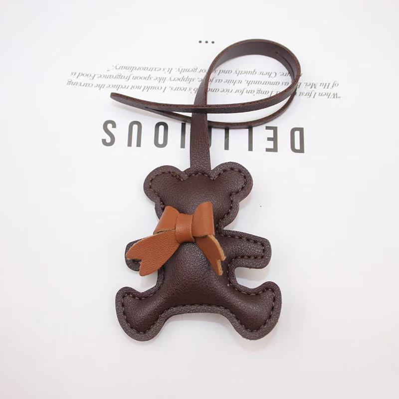 ПУ кожаный брелок милый бант декоративная сумка кулон украшение несколько цветов женщины девушки подарочные аксессуары