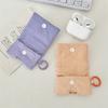 Lightweight Earphone Bag with Buckle Mini Earphone Pouch Cute Coin Purse  for AirPods