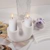 U-shaped Candle Holder Silicone Mold Aromatherapy Candlestick Gypsum Molds Desktop Home Decoration Resin Mould