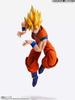 TAMASHII NATIONS ВООБРАЖЕНИЕ РАБОТАЕТ Dragon Ball Z Сон Гоку 180 мм окрашенная подвижная фигурка приблизительно. АБС, ПВХ, силикон