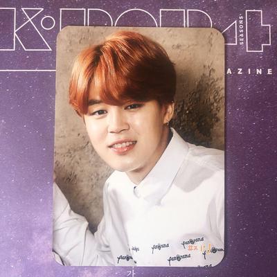 [Б/У] Фотокарточка BTS Jimin K-POP4 Торговая карточка JIMIN