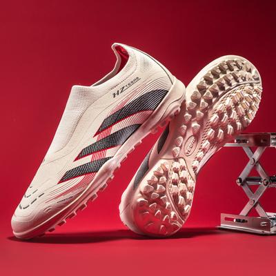 Бесшовные футбольные бутсы с верхом из ткани Flyknit, мужские низкие шиповки для подростков, кроссовки для тренировок для женщин